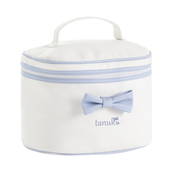 Geantă cosmetice Tanuki Toilet Bag, 30 x 20 cm, albastru-alb
