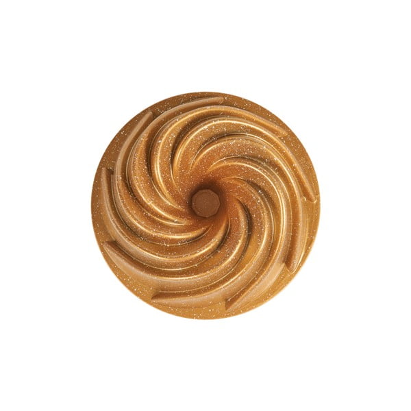 Formă de copt din aluminiu turnat Bonami Selection Rosa, auriu-image-2