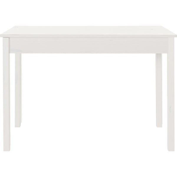 Birou din lemn de pin Støraa Gava, lungime 100 cm, alb-image-3