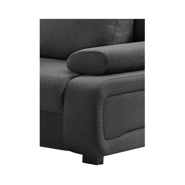 Canapea extensibilă Interieur De Famille Paris Bonheur, gri-image-3