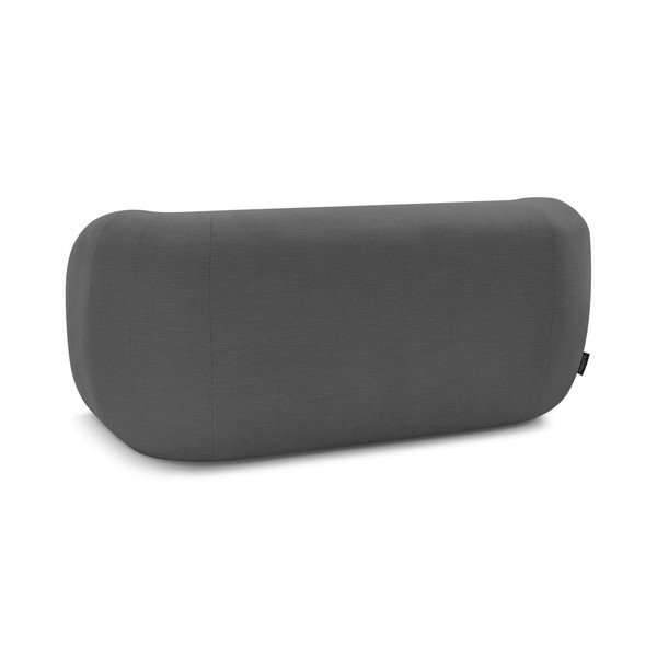 Canapea gri închis cu tapițerie din chenille 160 cm Celine – Bobochic Paris-image-4