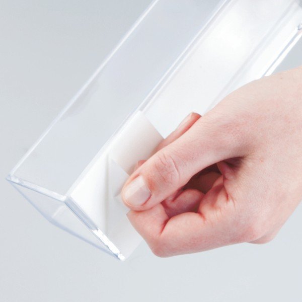 Organizator de perete InterDesign Affixx Clear, lungime 30,5 cm-image-1