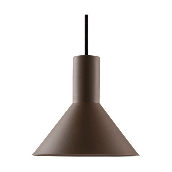 Lustră maro cu intensitate reglabilă din aluminiu ø 20,5 cm Evan – Jotex