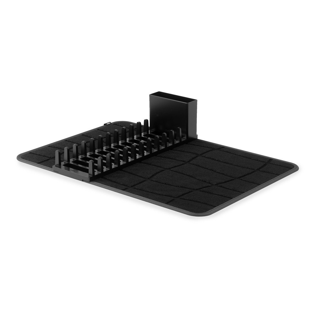 Scurgator de vase negru mat din plastic 61x43 cm Udry – Umbra