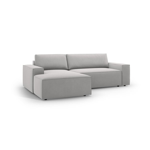 Colțar gri deschis extensibil (cu colț pe partea stângă ) Jodie – Micadoni Home-image-2