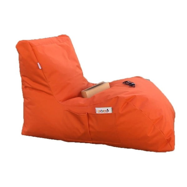 Beanbag pentru grădină portocaliu Daybed – Floriane Garden