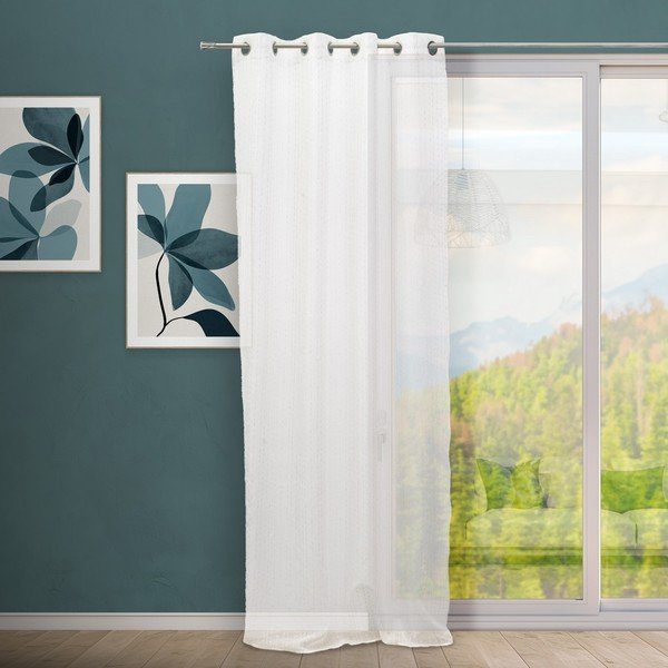 Perdea albă 140x260 cm Vertical Thread – Casa Selección-image-1