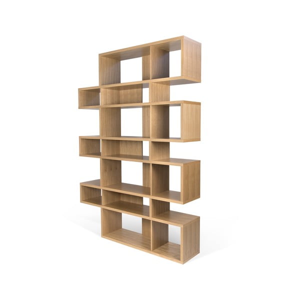 Bibliotecă TemaHome London, 220 x 34 cm, maro-image-2