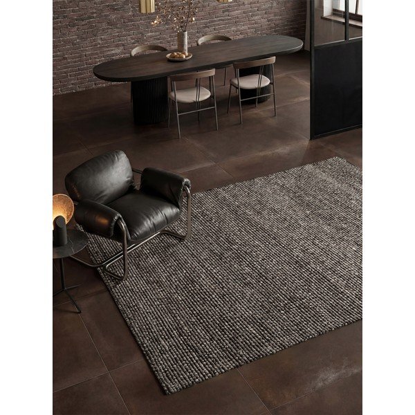 Covor gri închis rotund 120x170 cm Wilma – Villeroy&Boch-image-1
