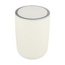 Coș de gunoi Wenko Agropoli, înălțime 27 cm, crem