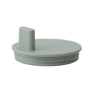 Capac pentru cană copii Design Letters, ø 7 cm, verde