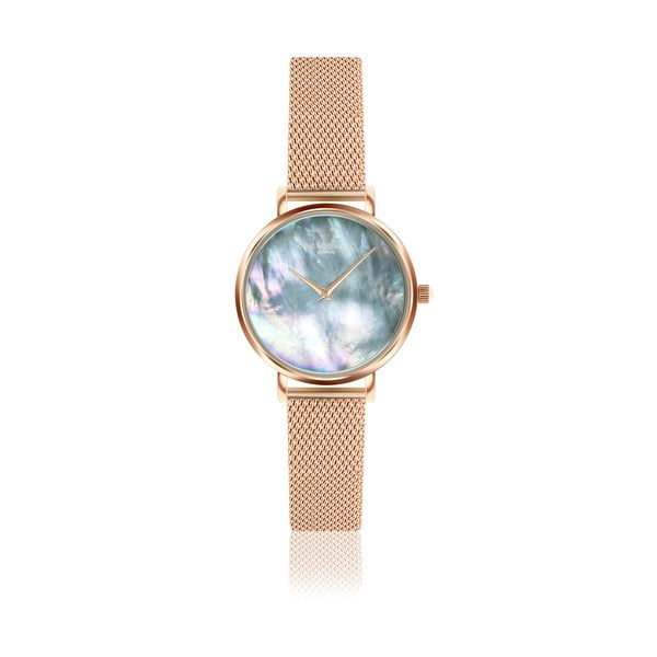 Ceas damă din oțel inoxidabil Annie Rosewood Pearl