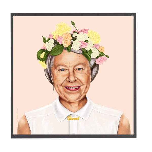Tablou Fisura Queen Elizabeth, 50 x 50 cm