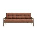 Canapea portocalie extensibilă 204 cm Grab - Karup Design