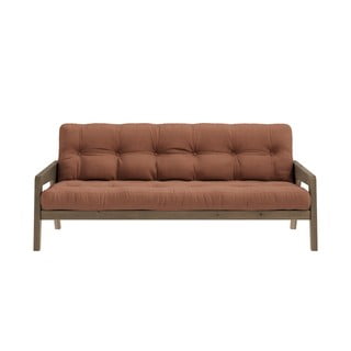 Canapea portocalie extensibilă 204 cm Grab - Karup Design