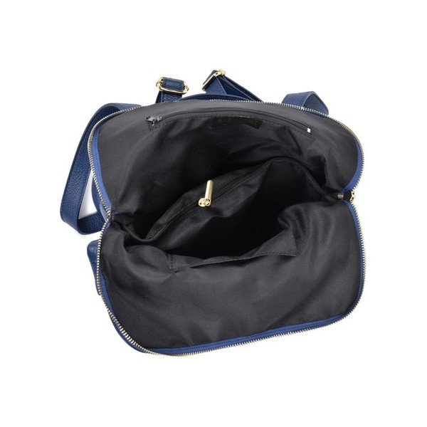 Rucsac din piele Isabella Rhea Turo, albastru-image-2