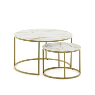 Set 2 măsuțe de cafea Kave Home Leonor