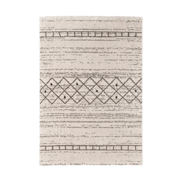 Covor Mint Rugs Stripes, 80 x 150 cm, crem