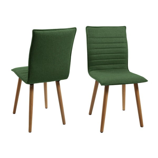 Set 2 scaune Actona Karla, verde