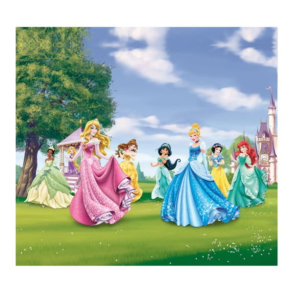 Draperie cu imagine în imprimeu AG Design Disney Princezny II, 160 x 180 cm