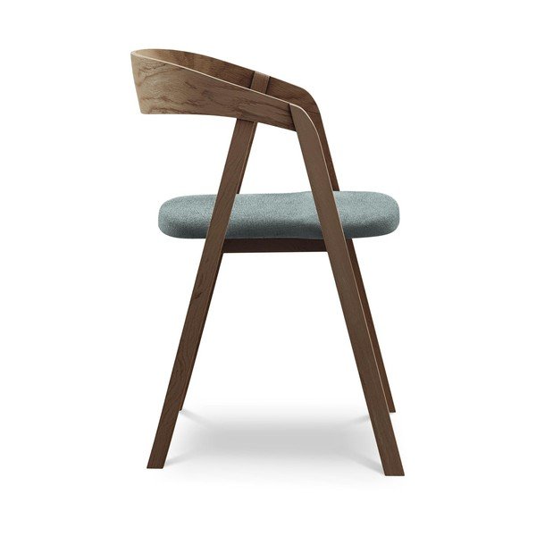 Scaun de sufragerie albastru din lemn masiv Erika – Makamii-image-2