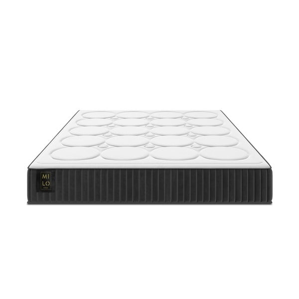 Saltea mediu-fermă/moale cu arcuri reversibilă 160x200 cm Enzo – Milo Casa-image-2