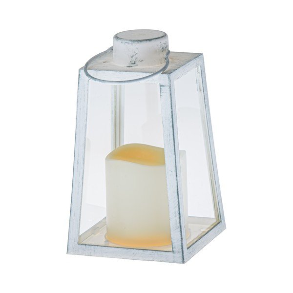 Felinar cu LED alb cu baterii (înălțime 18 cm) – Dakls