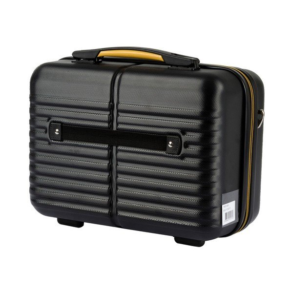 Set valiză de cabină și geantă cosmetice Travel World, negru-image-3
