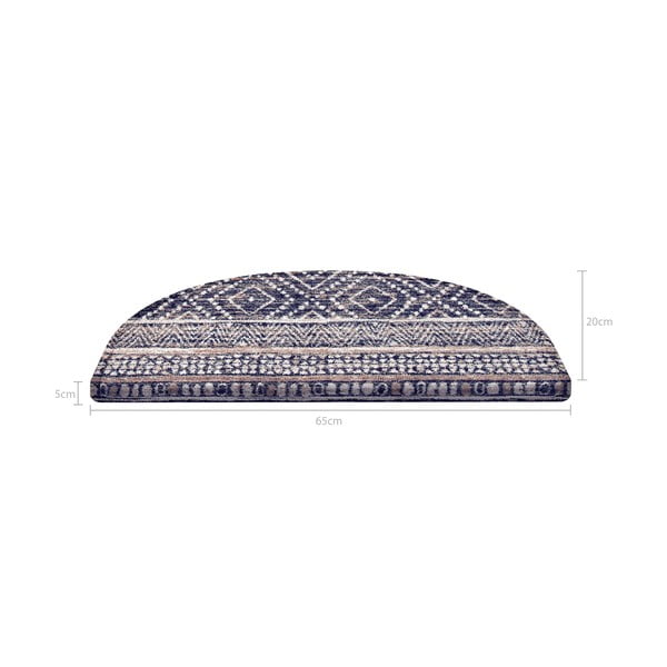 Covorașe pentru scări bej în set de 16 bucăți 65x20 cm Cottage Warmth - Vitaus-image-4