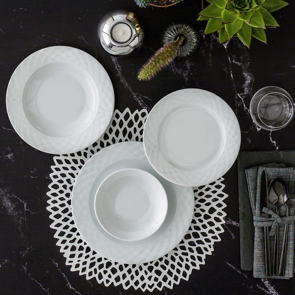 Set veselă 24 piese Güral Porselen Basic-image-1