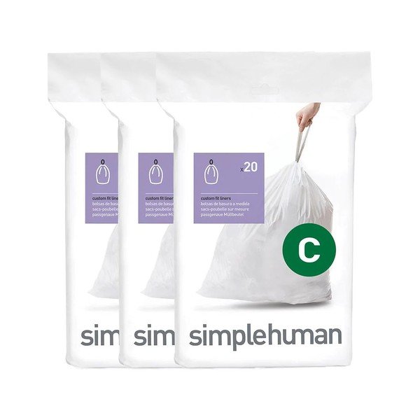 Saci de gunoi 60 buc 12 l C - simplehuman-image-3