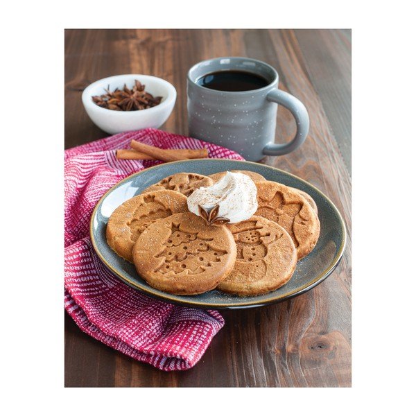 Tigaie pentru 7 clătite Nordic Ware Christmas-image-1
