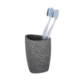 Suport ceramică pentru periuțe de dinți Wenko Pion, gri