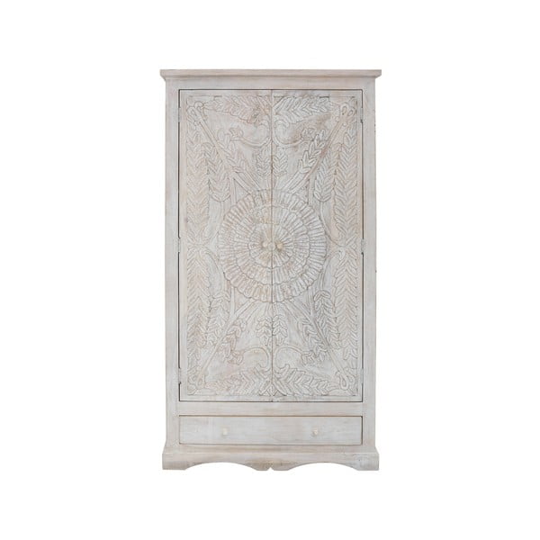 Șifonier alb din lemn de mango 100x175 cm Rana – Støraa