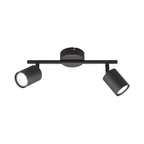 Spot negru LED din metal 8x30 cm Vano – Fischer & Honsel