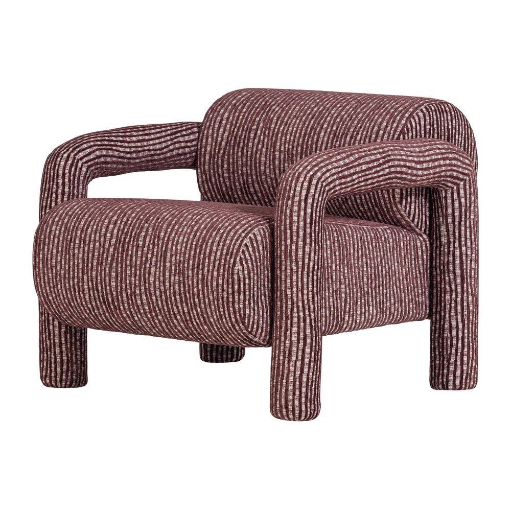Fotoliu burgundy Lenny âu0080WOOOD