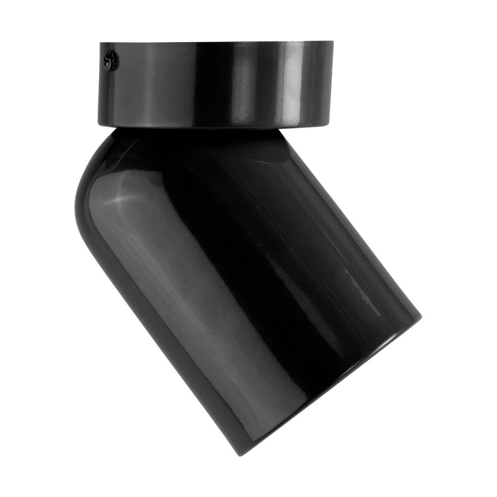 Spot negru cu structură flexibilă/cu intensitate reglabilă din metal ø 10,5 cm Ara – Jotex