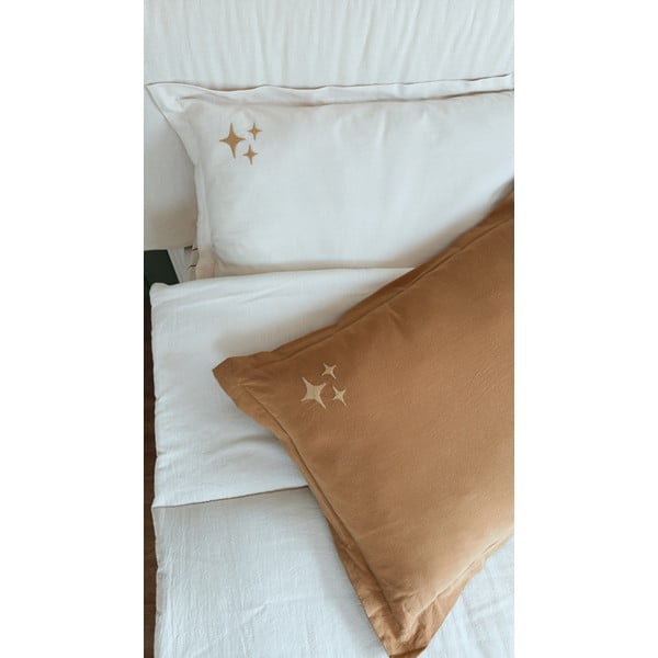 Set pentru pătuț alb Stars – Malomi Kids-image-1