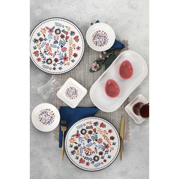 Set veselă cu11 piese My Ceramic Springtime-image-4