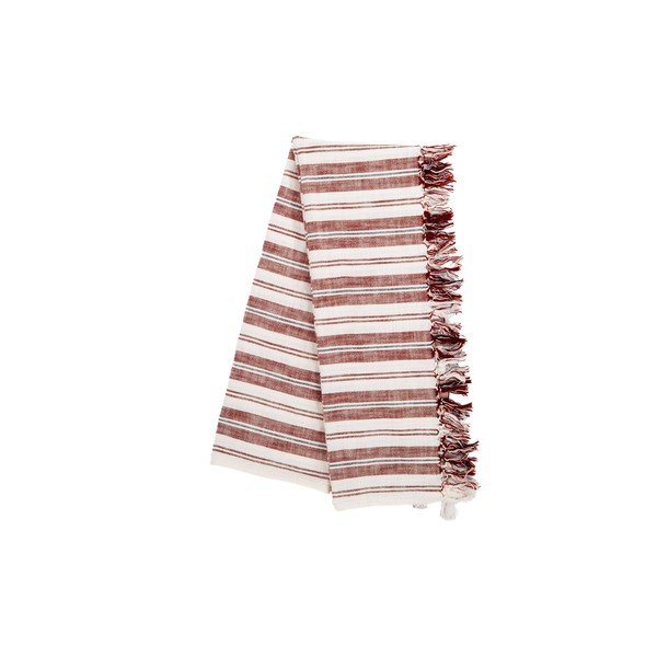 Pătură teracotă din bumbac 150x200 cm Indira – Tiseco Home Studio-image-3