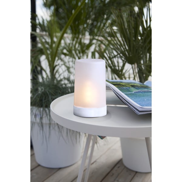 Corp de iluminat pentru exterior cu LED Star Trading Candle Flame, înălțime 14,5 cm, alb-image-3