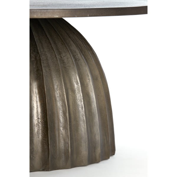 Măsuță auxiliară rotundă din metal ø 70 cm Veglia – Light & Living-image-3