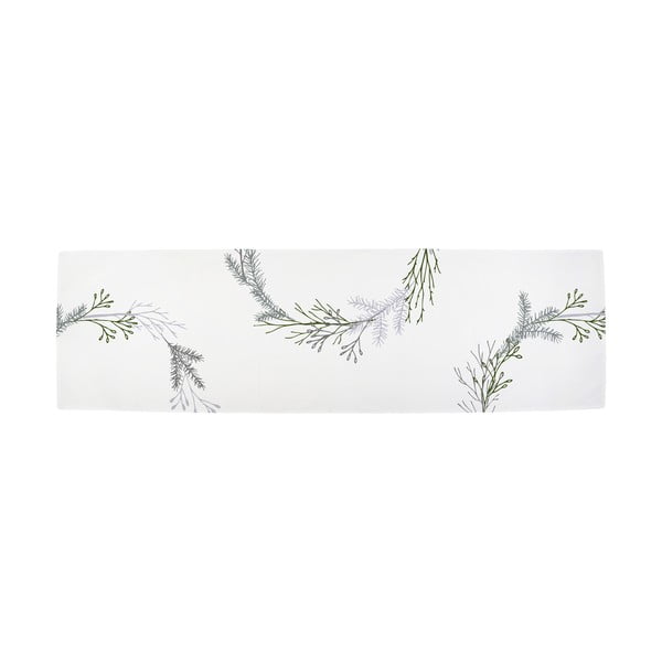 Napron de masă din bumbac 40x140 cm Christmas Twigs – Butter Kings