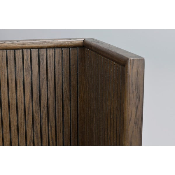 Tăblie de pat din lemn masiv de stejar 234x85 cm Remond - Rowico-image-3