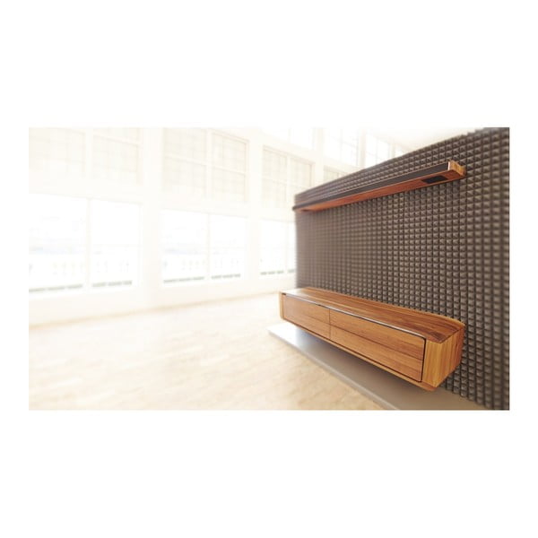 Comodă TV, din lemn de stejar masiv, Javorina Hang-image-2