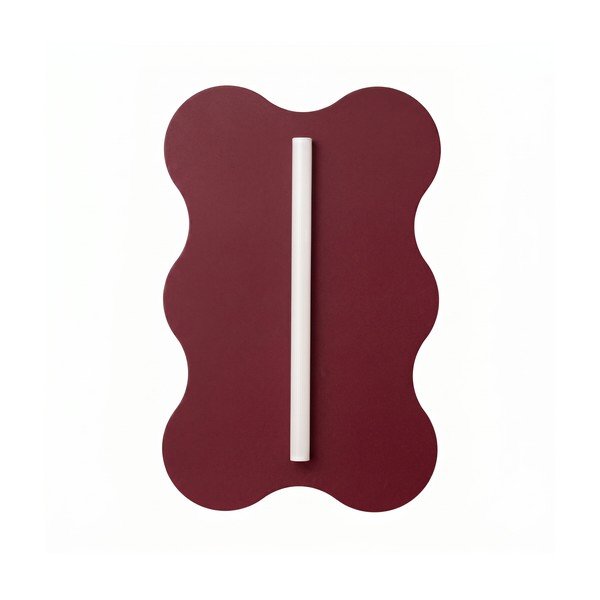 Aplică de perete burgundy din metal KLOVER – Thoro
