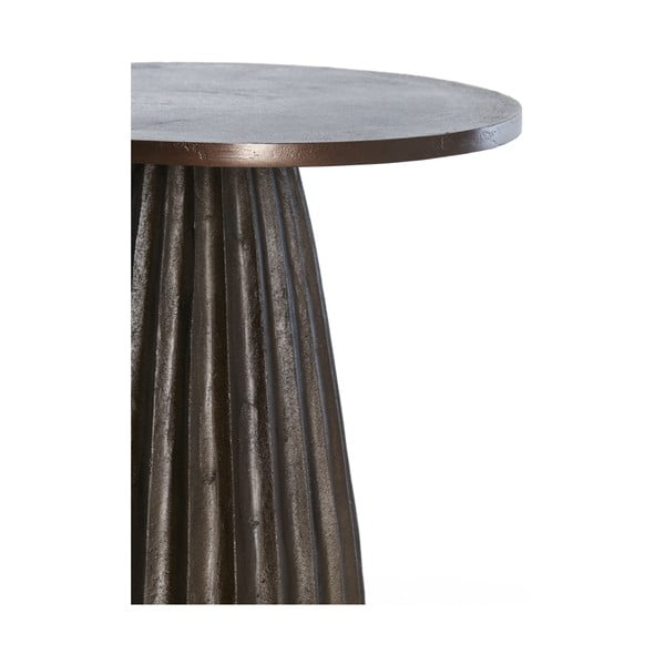 Măsuță auxiliară rotundă din metal ø 40 cm Veglia – Light & Living-image-2