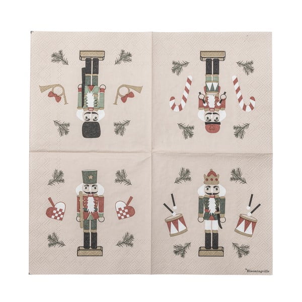 Șervețele 20 buc. din hârtie 25x25 cm Jolly – Bloomingville-image-4