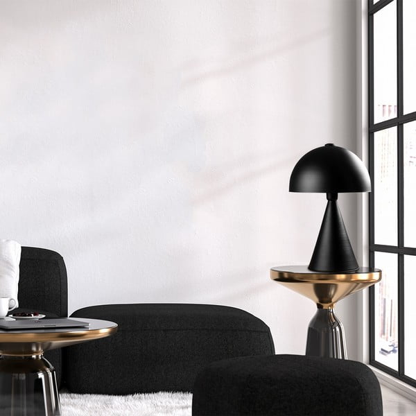Veioză neagră cu abajur din metal (înălțime 52 cm) Dodo – Opviq lights-image-1