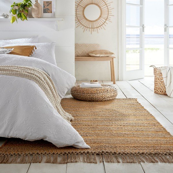 Covor din iută Flair Rugs Equinox, 160 x 230 cm, galben-image-4